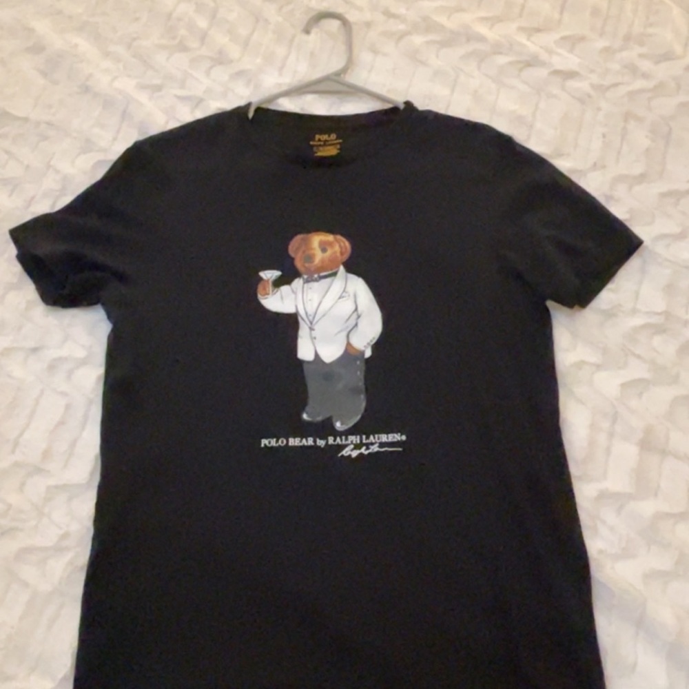 Polo bear shirt medium